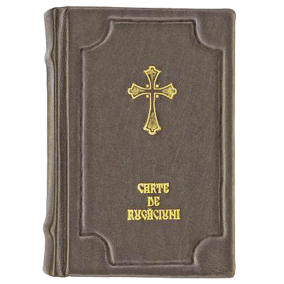 Carte de rugăciuni cu chenar relief