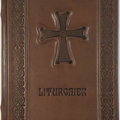 Liturghier A4 model brâncovenesc
