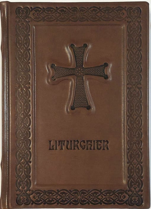 Liturghier A4 model brâncovenesc