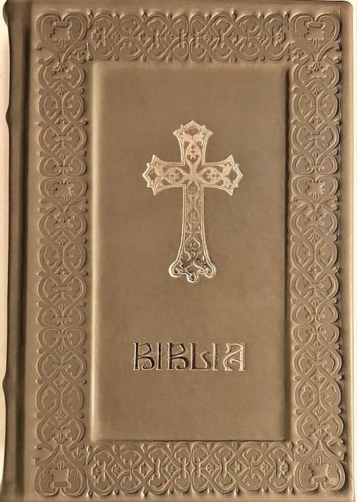 Biblia Centenar chenar brâncovenesc 3, husă nețesut