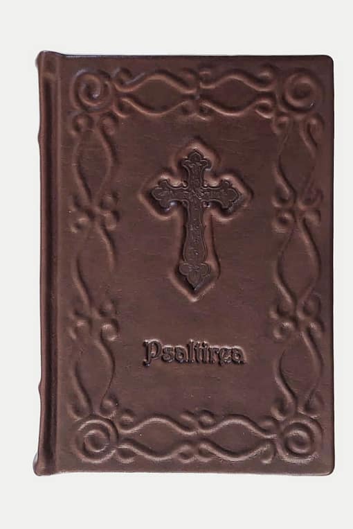 Psaltire unicat A4, model relief 1, husă nețesut