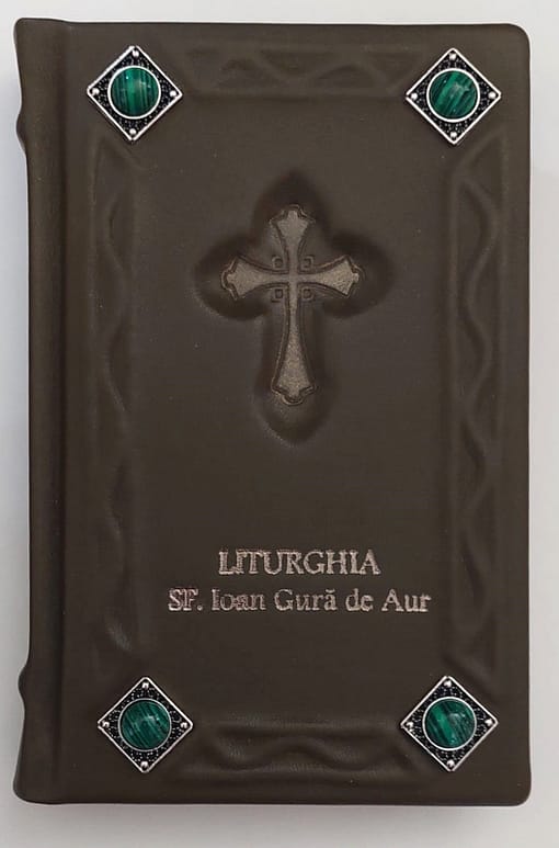 Liturghier mic 3, model relief si pietre semipretioase
